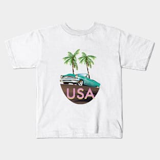 USA Tropical Kids T-Shirt